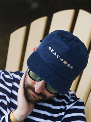 Navy Beach Cap