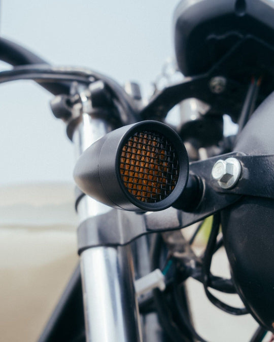 Meshed Bullet Signal Lights - Set Of 2