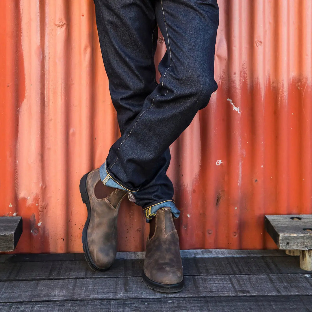 Official Blundstone Leather Seat - Classic 585 Rustic Brown