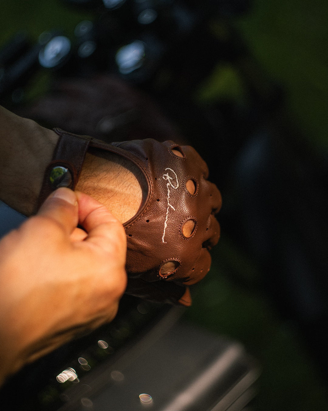 Leather Riding Gloves