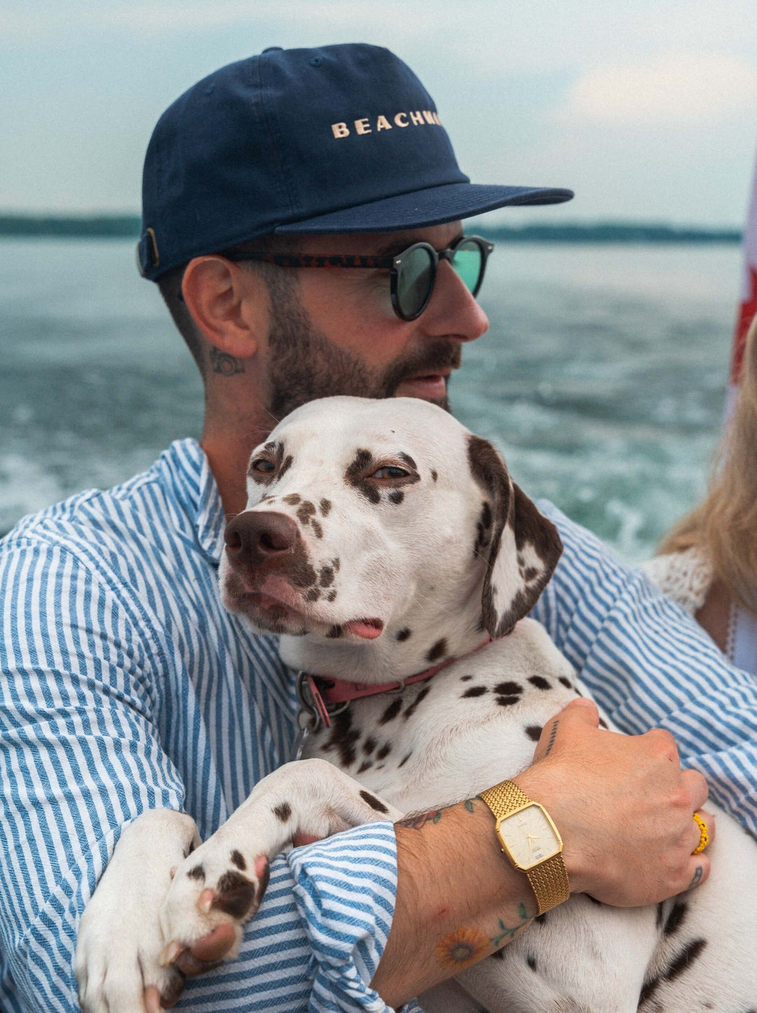 Navy Beach Cap